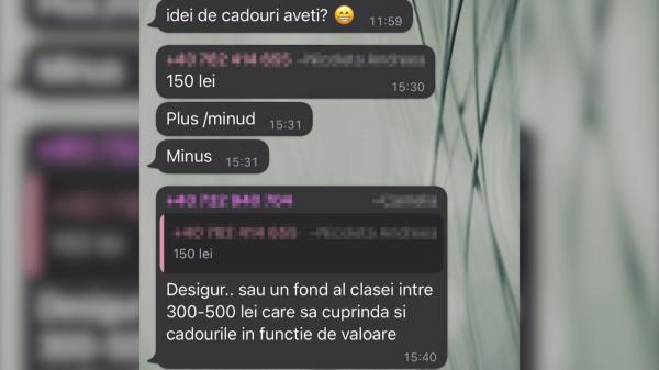 Cadourile pentru profesori împart părinţii în două tabere. Sumele strânse în pragul serbărilor de Crăciun