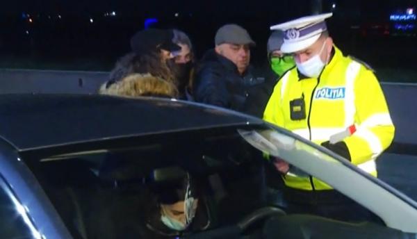 Au apăsat prea tare pedala de accelerație și au fost sancționați de polițiști. Noaptea trecută s-au dat amenzi de 30.000 de lei