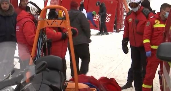 Început de sezon cu multe accidentări pe pârtie, în Poiana Braşov. Nu mai puţin de 6 apeluri Salvamont în primele 2 zile