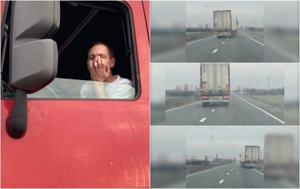 Şoferul care l-a oprit pe TIR-istul beat să provoace o tragedie povesteşte clipele dramatice: "M-am gândit că poate a păţit ceva, un infarct"