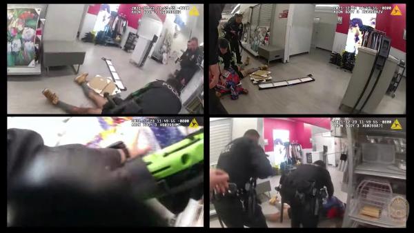 Fată de 15 ani, împușcată mortal de poliție în cabina de probă a unui mall din Los Angeles. Filmul omorului a fost făcut public. VIDEO