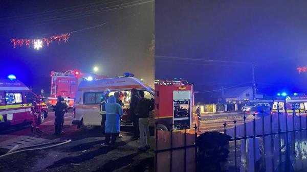 Explozie într-un magazin din județul Prahova, în care se aflau patru persoane. Care este starea răniţilor