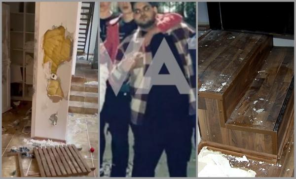 Alberto Grasu, unul dintre "trapperii" care ar fi distrus o vilă de Revelion, susţine că totul este o înscenare. Tinerii au fost chemaţi la audieri