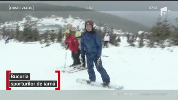Un adolescent din Baia Mare, vicecampion european la snowboard. Sporturile de iarnă, tot mai diverse şi mai populare