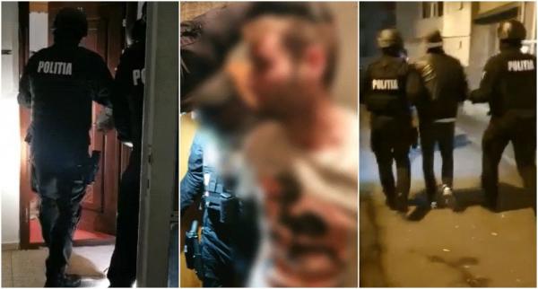 Infractori căutați în Franța și Italia se piteau în București, în lada unei canapele și în șifonier