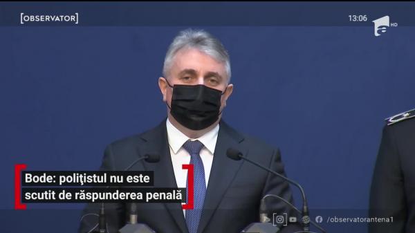 Lucian Bode, prima reacţie în cazul polițistului care a lovit două fetițe pe trecerea de pietoni: „Vorbim de o faptă ireparabilă, am obligația să dispun măsuri”