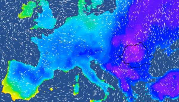 Vremea 24 ianuarie - 6 februarie 2022. Ger și ninsori în aproape toată țara, la început de februarie