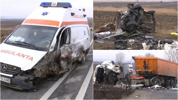 Filmul accidentului din Iaşi în care 7 oameni şi-au pierdut viaţa pe ''drumul morţii'': ''Ne uitam şi am rămas cruciţi''