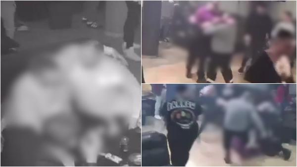 Club din Timişoara, transformat în ring de box. Mai mulţi bărbaţi şi-au împărţit pumni şi picioare