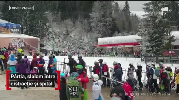 Cum trebuie procedat dacă ne rănim pe pârtia de schi