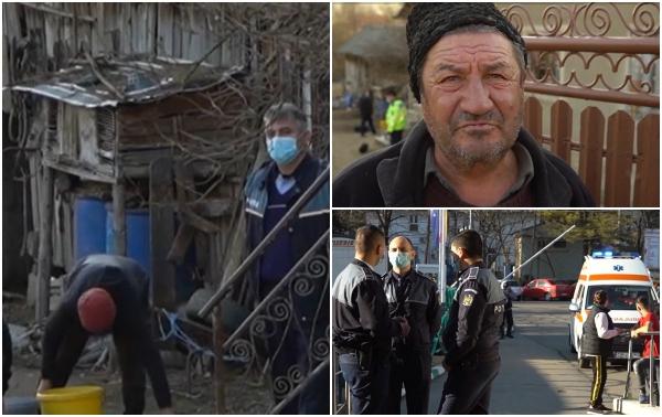 "A vrut să sară cu cuţitul să mă taie". Un bărbat din Dâmboviţa a fost împuşcat de un poliţist, după un scandal monstru