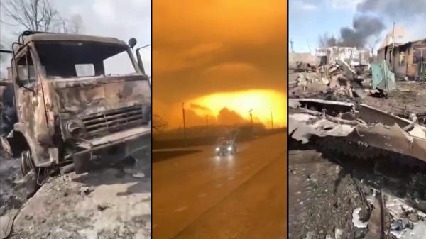 Imagini greu de privit pe străzile din Harkov și Irpin: trupurile civililor care au înfruntat armata rusă zac pe străzi