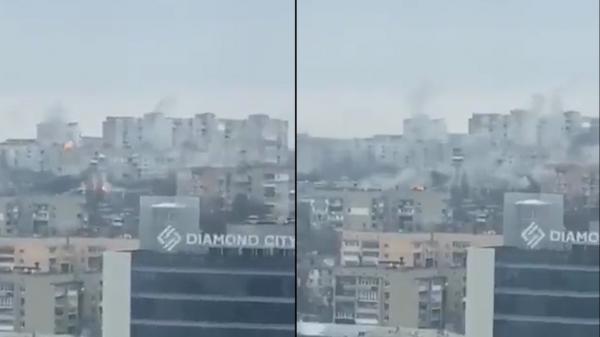 Imagini dure cu bombardamentul asupra oraşului Harkov. Rachetele GRAD folosite într-o zonă civilă: "Zeci de morţi, sute de răniţi. Lumea trebuie să vadă oroarea asta"