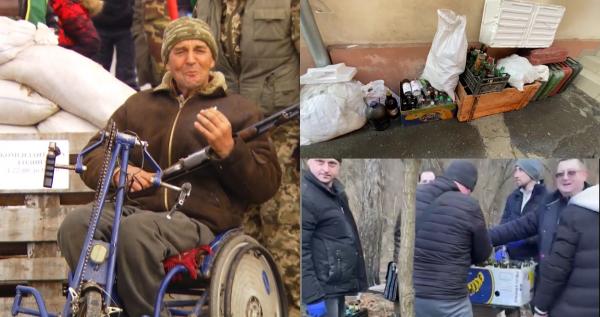 Cu o mână îi alină pe refugiaţi, cu alta pregătesc cocktailuri molotov pentru ruşi. Poveştile impresionante ale oamenilor din Cernăuţi, oraşul refugiului