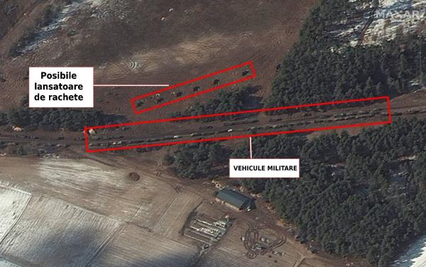 Războiul din Ucraina: convoiul lung de blindate de lângă Kiev s-a repoziționat. Ce pregătesc soldații lui Putin