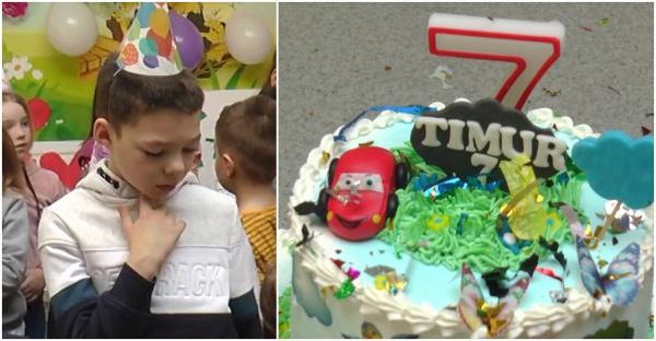 Timur, un băiețel ucrainean, a împlinit 7 ani și singura lui dorință este ca războiul să se termine. Micuţul a fugit împreună cu familia din Odessa