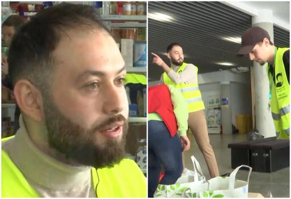 Un student sirian, care ştie ce înseamnă să pierzi totul într-o clipă, îşi dedică zilele refugiaţilor ucraineni