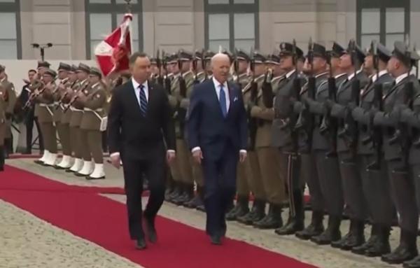 Joe Biden, vizită istorică în Polonia: "Articolul 5 este o datorie sacră, nu este ceva derizoriu"