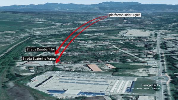 ANIMAŢIE GRAFICĂ. Specialist, despre cum a aterizat bolovanul în casa din Hunedoara: A avut o viteză de 400 kilometri pe oră