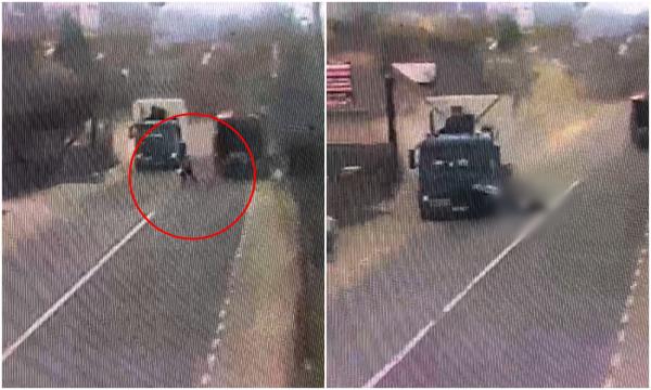 Femeie de 52 de ani din Maramureş, spulberată de un TIR. A fost târâtă câţiva metri, după ce a încercat să traverseze prin loc nepermis