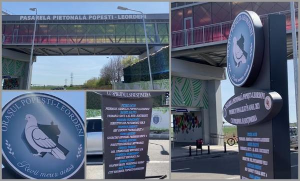 Edilii din Popeşti-Leordeni s-au premiat cu un totem din bani publici pentru că au făcut o pasarelă. Au dat 20.000 de euro pe el, dar l-au greşit