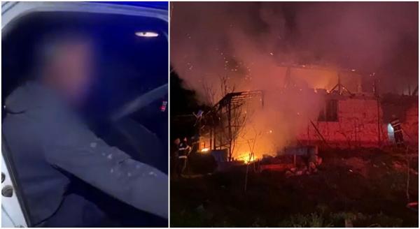 "Mi se rupe de ce am făcut!". Un piroman beat a făcut prăpăd într-un sat din Iași. A ars inclusiv o grădiniță