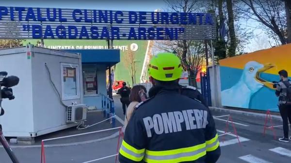 Incendiul de la UPU "Bagdasar-Arseni", cauzat de un cablu exterior. A ars izolaţia de la acoperiş