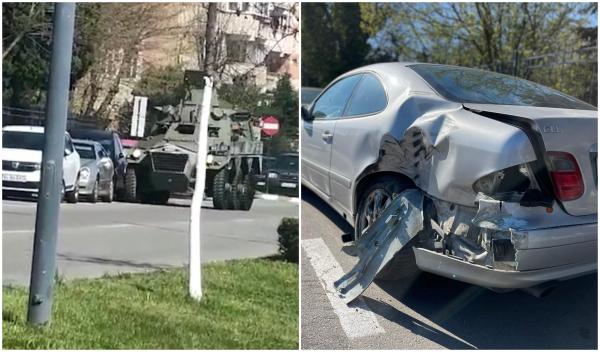 Dani Mocanu este bărbatul implicat în accidentul cu vehiculul istoric pe străzile din Râmnicu Vâlcea. Ce făcea manelistul