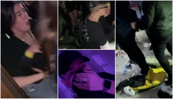 "A fost ca la Colectiv, era să murim". Filmul busculadei în care 300 de tineri au fost prinşi într-un club din Bucureşti. S-au călcat în picioare pentru a-şi salva viaţa