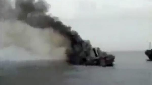 ”Idiotul naibii! Ce naiba faci?” Prima filmare cu nava Moskva cu puțin timp înainte de scufundare. VIDEO