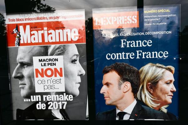 Mai multe ziare franceze nu au mai ținut cont de reguli și i-au îndemnat pe alegători să-l voteze pe Emmanuel Macron
