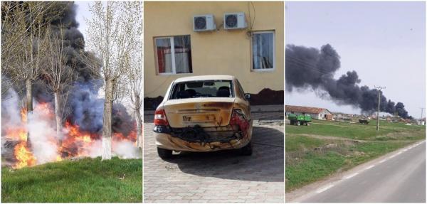 Un copil de 11 ani a provocat o pagubă uriașă în Arad. Băiatul s-a jucat cu focul și a incendiat 2 kilometri de țevi de plastic