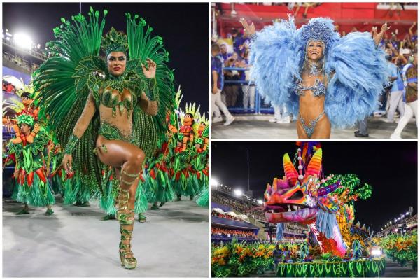 Carnavalul de la Rio s-a încheiat spectaculos. Extravaganţă şi culoare: ritmurile de samba au cucerit inima Braziliei