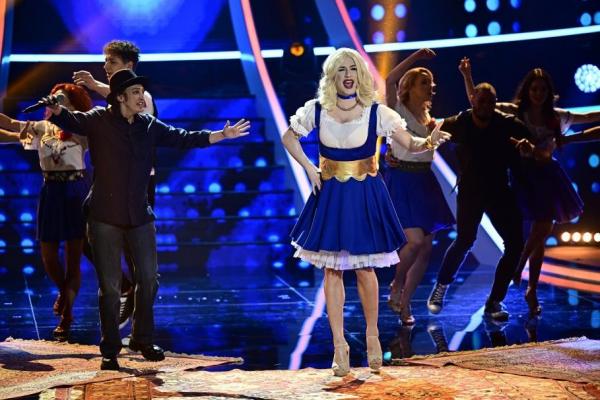 Florin Ristei, la Te cunosc de undeva!: "Dacă nici eu nu mai sunt simbolul feminităţii în emisiunea asta, nu ştiu cine mai e!"