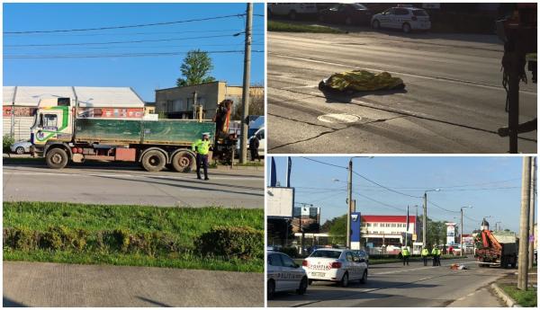 Biciclist din Satu Mare, omorât după ce a fost lovit de TIR. La volan se afla un tânăr de 25 de ani