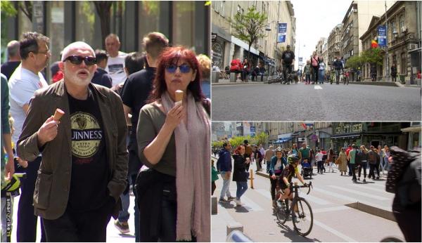 Calea Victoriei a devenit centrul micilor afaceri. Micul Paris şi-a recâştigat farmecul de altădată