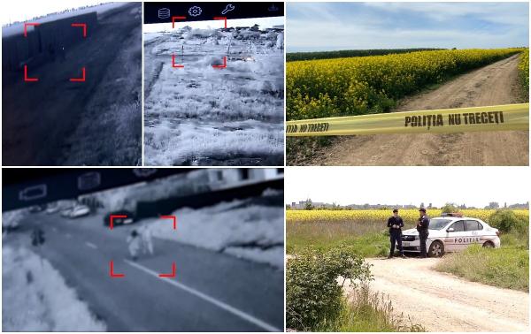 Filmul unei crime aproape perfecte:  Un bărbat şi o femeie, surprinşi de camerele de supraveghere la locul asasinatului în stil mafiot de lângă Bucureşti