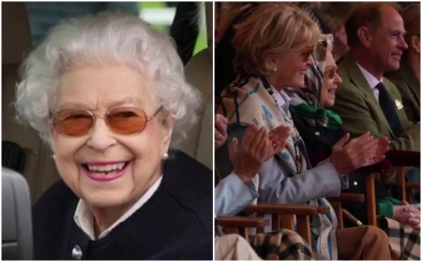 Regina Elisabeta a II-a, zâmbitoare la prima apariție publică de când a ratat deschiderea anuală a Parlamentului