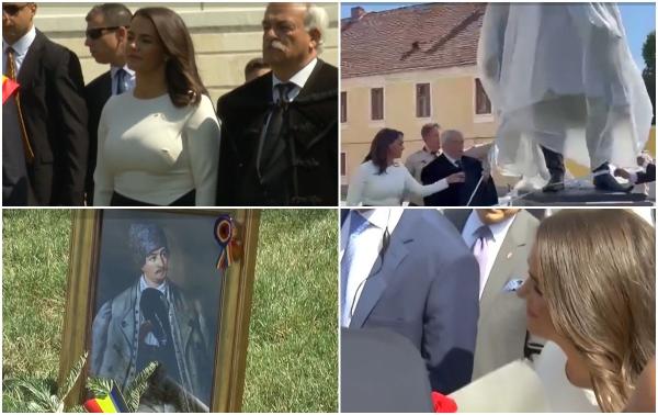 Scandal la vizita președintelui Ungariei în Alba Iulia, la dezvelirea statuii lui Bethlen Gábor. Senator român: "Cred că se întoarce Mihai Viteazu în mormânt"