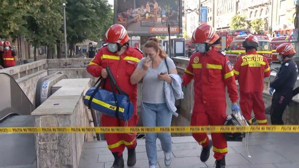 A fost sau nu incendiu la metrou? Trei explicații diferite de la Metrorex, în doar câteva ore