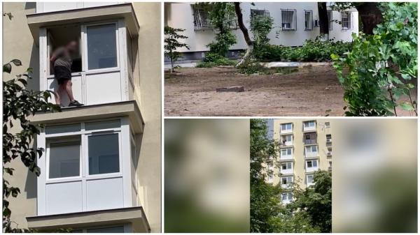 "Acum! Să vină de sus! A intrat în casă" Scene de groază într-un bloc din Sectorul 1, un tânăr de 35 de ani s-a aruncat de la etaj