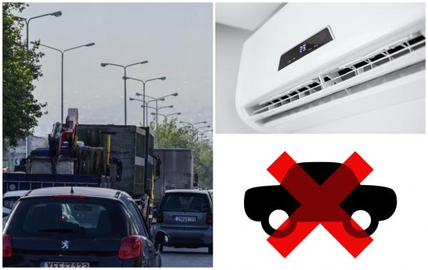 Grecia raţionalizează aerul condiţionat. Circulaţia cu maşina personală ar putea fi interzisă duminica. Italia şi Spania, măsuri similare