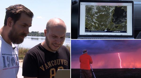 Cum arată o zi din viața vânătorilor de furtuni. Își riscă viața pentru un cadru perfect: "Mi-aş dori o tornadă, sincer să fiu"