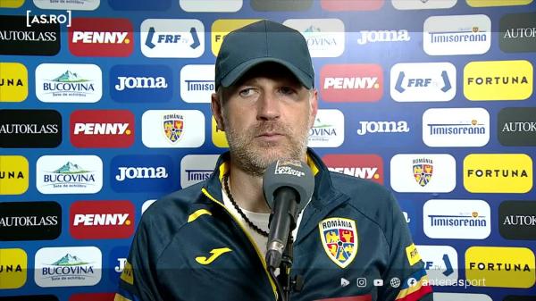 România - Finlanda 1-0. Edi Iordănescu, după prima victorie pe banca naţionalei: "Jocul ne-a arătat că România are caracter, că România are viitor"