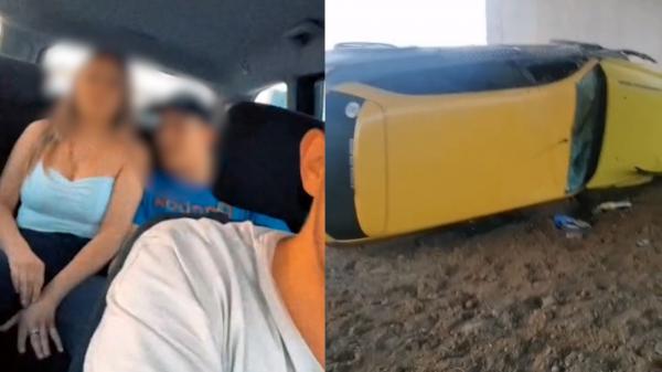 Un tânăr de 15 ani din Satu Mare, drogat, a furat maşina tatălui său şi a făcut accident cu 180 km/h. Totul a fost filmat de prietenii lui