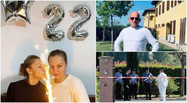 Gabriela și fiica ei Renata, ucise de soțul italian în casa lor din Modena, erau din Bacău. Fiul de 17 ani al cuplului dormea în momentul tragediei