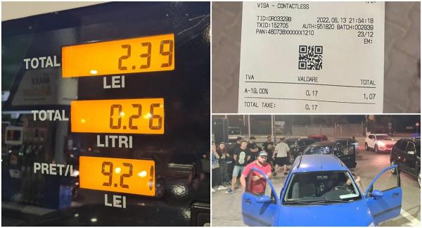 "Până nu scad prețurile, nu ne oprim!". Au început protestele în țară din cauza carburanţilor scumpi. Șoferii au alimentat "cu pipeta" 