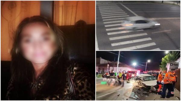 Clipele de dinaintea tragicului accident din Iaşi. Şoferiţa băută, surprinsă când gonea prin oraş