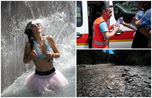 Un val de caniculă fără precedent "topeşte" vestul Europei, mai fierbinte ca în Jamaica sau Maldive. "Suntem neputincioşi!"