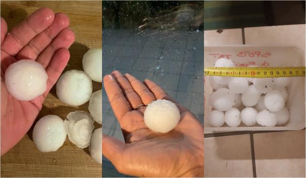 Grindină de mărimea mingilor de tenis și furtuni puternice în sud-vestul Franței. Vântul a suflat cu rafale de până la 115 km/oră